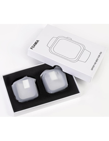 Funda protectora para Apple Watch 45mm Foamia - Negro