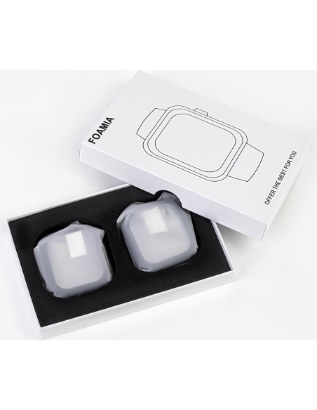 Funda protectora para Apple Watch 45mm Foamia - Negro