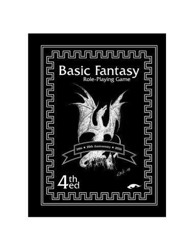 20th Anniversary Basic Fantasy RPG Core Rules 4thEd