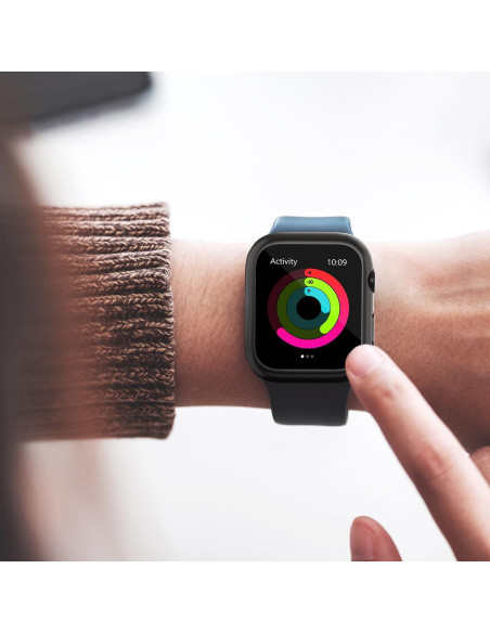 Funda protectora para Apple Watch 45mm Foamia - Negro