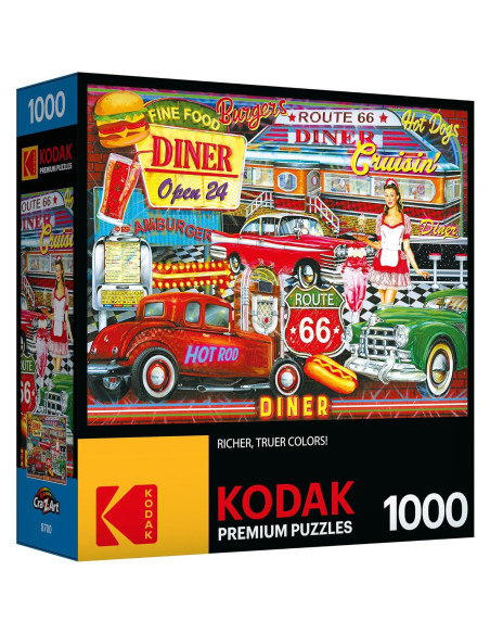Rompecabezas 1000 Piezas Kodak Premium Diner de los 50
