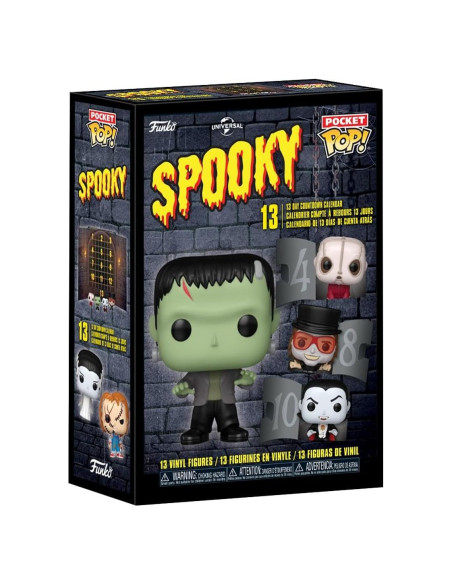 Calendario de Cuenta Regresiva Espeluznante Funko Pop 13 Días Calendario de Cuenta Regresiva Espeluznante Funko Pop 13 Días