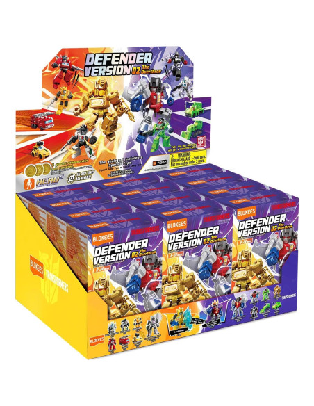 Juguete de Personaje Blokees Transformers Defensor 02 20cm