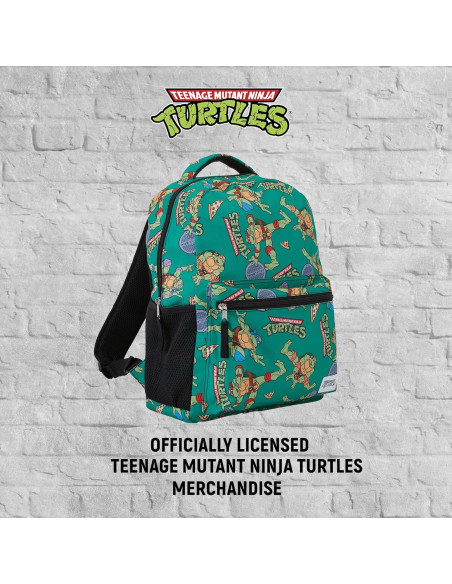 Mochila escolar Tortugas Ninja TMNT - Verde - 20L