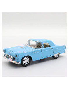Modelo de Coche Clásico KiNSMART 1955 Ford Thunderbird 1:36 Azul