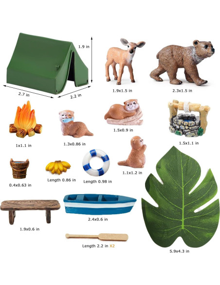 Kit de Accesorios para Mini Jardín QuarenDen 32 Pcs