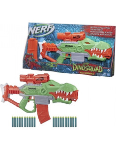 Blaster Nerf DinoSquad Rex-Rampage Motorizado 20 Dardos 2