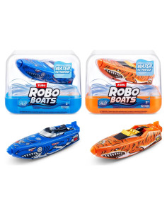 Robo Boats ZURU - Tiburón Tigre y Robo Shark - Paquete 2