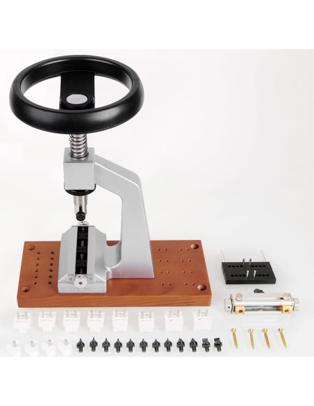 Abridor de Reloj Boaieirsa 5700 con 12 Mordazas y Base de Metal