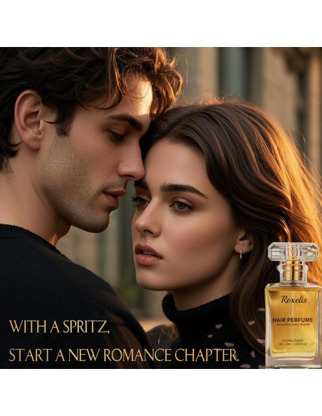 Bruma para Cabello Hidratante Floral 1.7 oz - Notas de Rosa y Canela