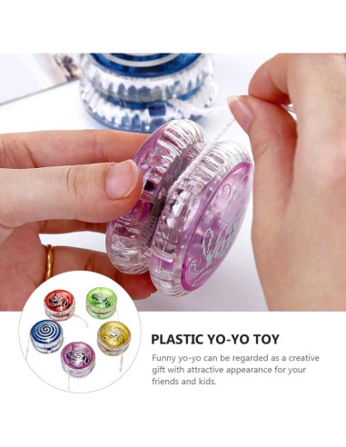 Yo-Yo Iluminado Profesional Amosfun 5 Piezas para Niños