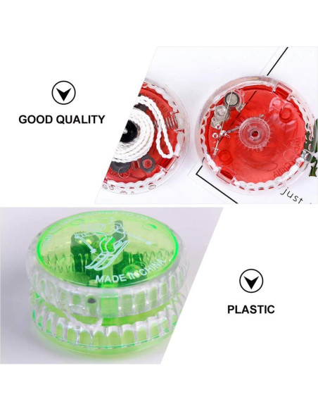 Yo-Yo Iluminado Profesional Amosfun 5 Piezas para Niños