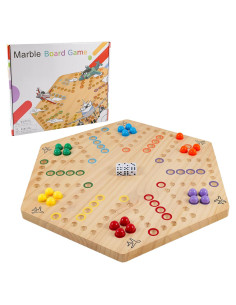 Juego de Mesa Wahoo de Madera 50.8x45.7 cm para 4-6 Jugadores