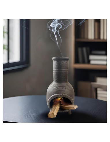Soporte de Incienso de Cerámica Lioong para Palo Santo y Salvia