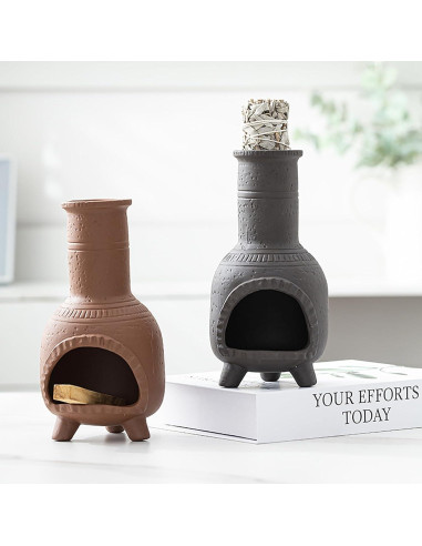 Soporte de Incienso de Cerámica Lioong para Palo Santo y Salvia