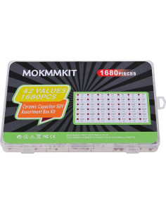 Kit de Capacitores Cerámicos MOKMMKIT 1680 Piezas 1pF-100nF 50V 2