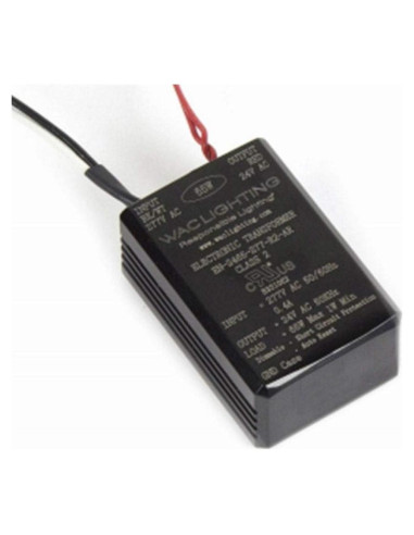 Transformador Electrónico WAC Lighting 24V 150W Negro