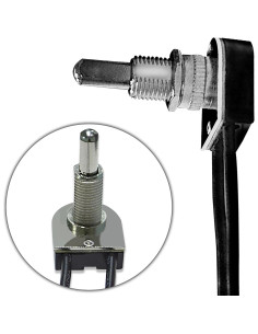 Interruptor de Botón Zing Ear ZE-107M ON-OFF 3A 250VAC 2