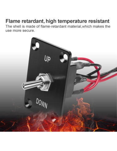 Interruptor de Palanca GUETNEU 6 Pines 15A-250V AC/DC Impermeable