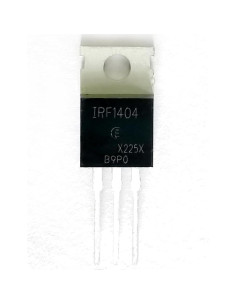 Transistor MOSFET N-Canal IRF1404 TO-220 40V 202A - 6 Pcs 2
