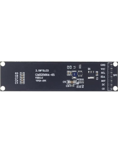 Módulo de Pantalla OLED HiLetgo 2.08" SH1122 256x64 SPI