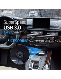 Cable de extensión USB 3.0 OBVIS 1.83m con 2 puertos macho/hembra 2