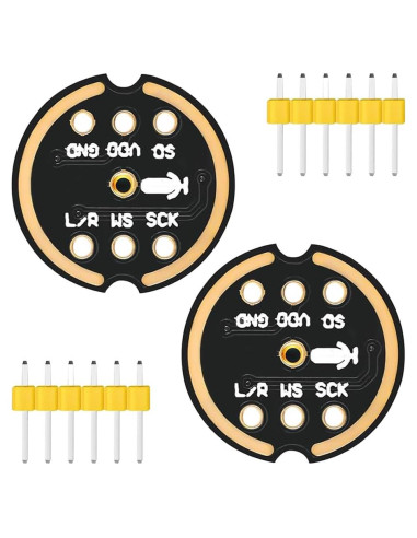 Módulo de Micrófono MEMS INMP441 WSDMAVIS 2 Pcs Digital I2S