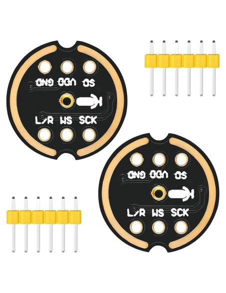 Módulo de Micrófono MEMS INMP441 WSDMAVIS 2 Pcs Digital I2S