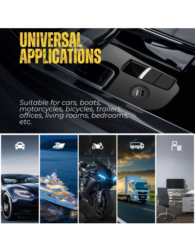 Cable HDMI USB de Montaje Flush TNP 1M Resistente al Agua