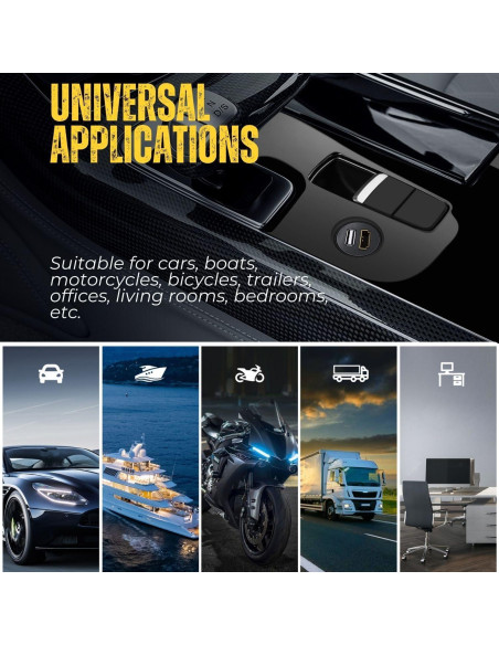 Cable HDMI USB de Montaje Flush TNP 1M Resistente al Agua