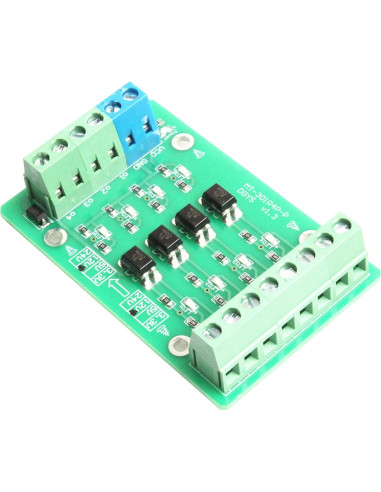 Módulo Optoacoplador 4 Canales NOYITO 24V a 3.3V