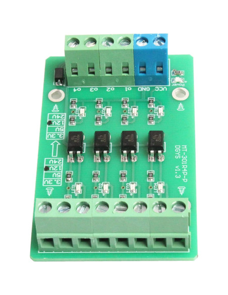 Módulo Optoacoplador 4 Canales NOYITO 24V a 3.3V