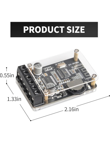 Amplificador Bluetooth Estéreo UwayKey XY-P15W 30W-150W