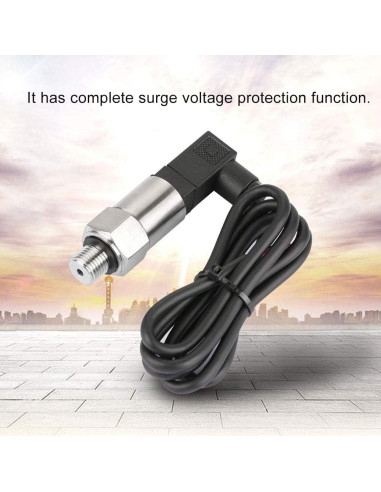 Transductor de Presión Yosoo G1/4 0-1.6MPa para Agua y Gas