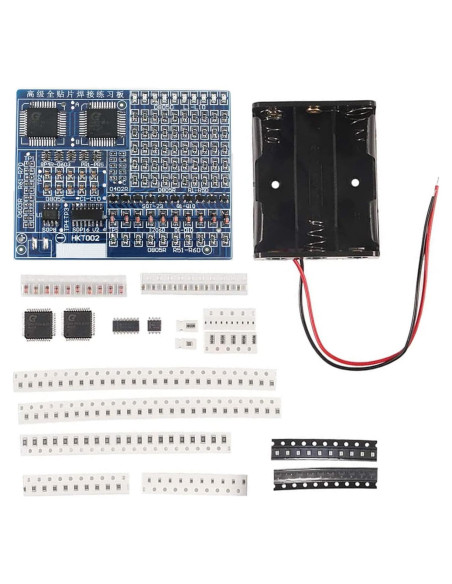 Placa de Práctica SMD/SMT ISolderStore - Kit de Soldadura DIY