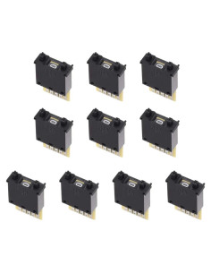Interruptor DIP BCD uxcell 10 Pcs 0-9 Digital 30x18x8 mm