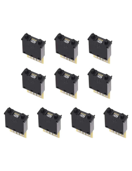 Interruptor DIP BCD uxcell 10 Pcs 0-9 Digital 30x18x8 mm