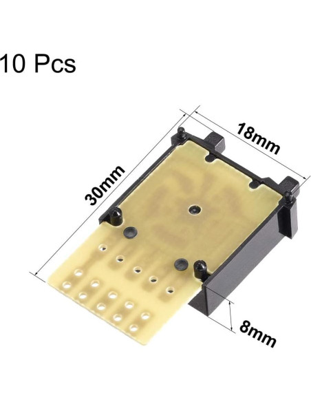 Interruptor DIP BCD uxcell 10 Pcs 0-9 Digital 30x18x8 mm