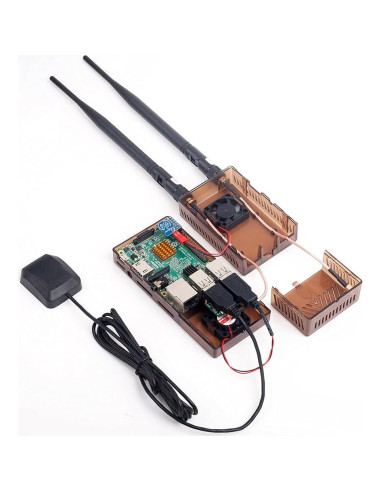 Funda Doble con Ventiladores SummitLink para Módulo AHRS y GPS