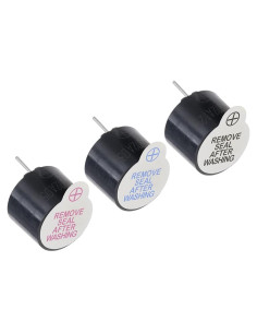 Zumbador Activo 10Pcs 12V 9.5mm ALRIWMINSI Electrónica