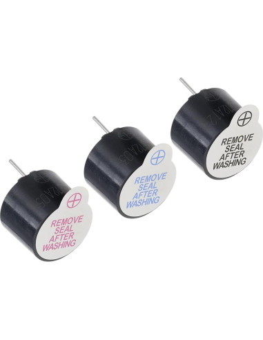 Zumbador Activo 10Pcs 12V 9.5mm ALRIWMINSI Electrónica