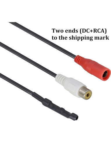 Micrófono de Vigilancia CCTV HCFeng RCA 40.64 cm Alta Sensibilidad