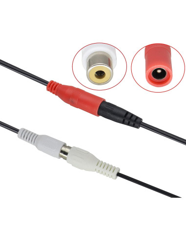 Micrófono de Vigilancia CCTV HCFeng RCA 40.64 cm Alta Sensibilidad