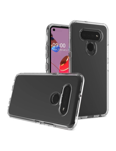 Funda Híbrida Transparente CELZEN para LG K51 y Reflect