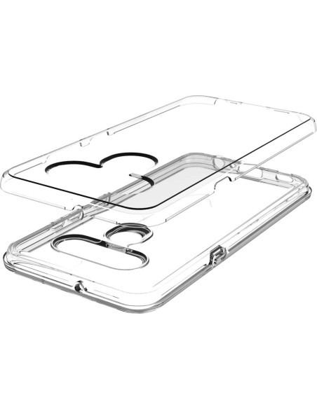 Funda Híbrida Transparente CELZEN para LG K51 y Reflect