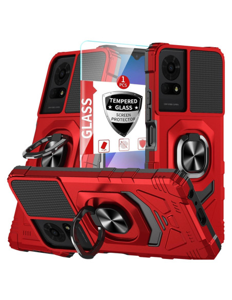 Funda resistente para TCL K24/K23/50LE con soporte magnético