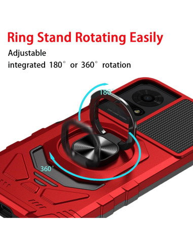 Funda resistente para TCL K24/K23/50LE con soporte magnético