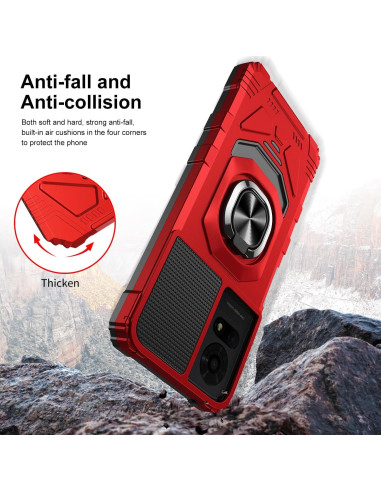 Funda resistente para TCL K24/K23/50LE con soporte magnético