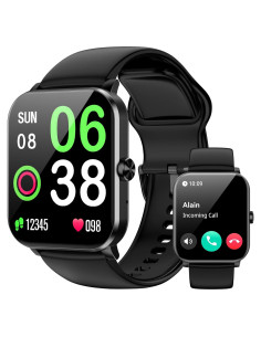Reloj Inteligente QONBINK L70 Negro 1.85" HD Bluetooth IP68