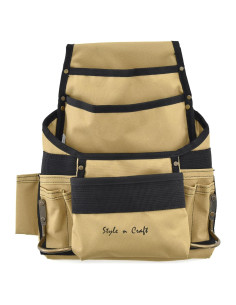 Bolsa de Herramientas Estilo N Craft 11 Bolsillos 600D